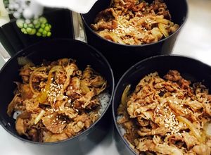 Foto resep Beef bowl / Gyudon / daging sapi iris ala Jepang