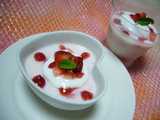 strawberry yogurt jello