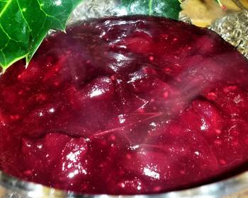 Popular Cuisine Sigs Rich Boozy Cranberry Sauce Delicious