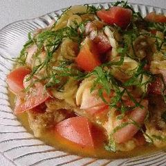 A picture of Chicken Nanban with Grated Daikon Radish.