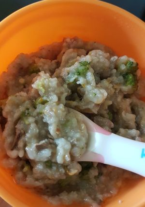 Foto resep Bubur Kasar MPASI Slowcooker - Garang Asem