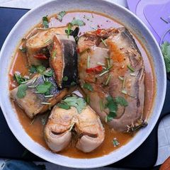 A picture of Catfish pepper soup.