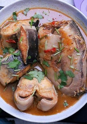 A picture of Catfish pepper soup.
