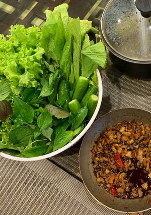 Hình của món Kho quẹt.