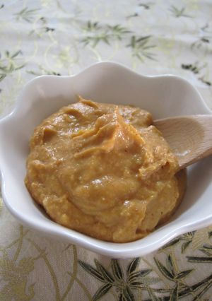 A picture of Spicy Sake Lees Miso with Gochujang.