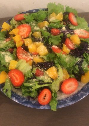 Una foto de Ensalada divertida