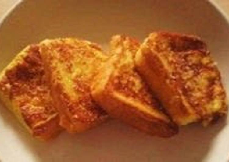 Recipe of Super Quick Fluffy French Toast in 5 Minutes!
