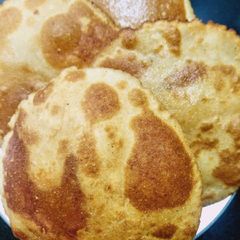 A picture of Chawal ki puri.