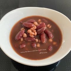 A picture of Kidney Red Bean & Job’s Tears with Cocoa.