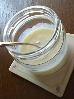 A picture of Homemade Condensed Milk Made in a Pot.