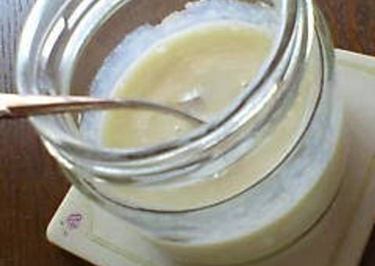 Homemade Condensed Milk Made in a Pot