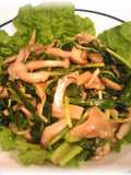 Ramps and Mushrooms Butter Stir-fry