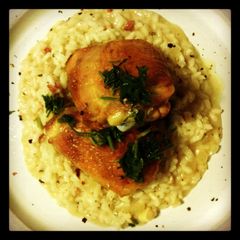 A picture of Sicilian Mafia Risotto.