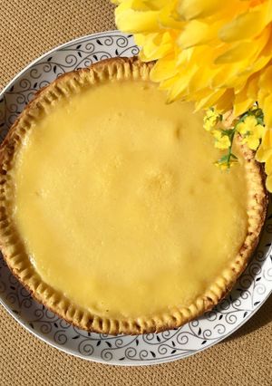 A picture of Teflon Milk Pie.