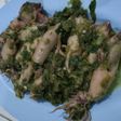 Tumis cumi asin cabe ijo