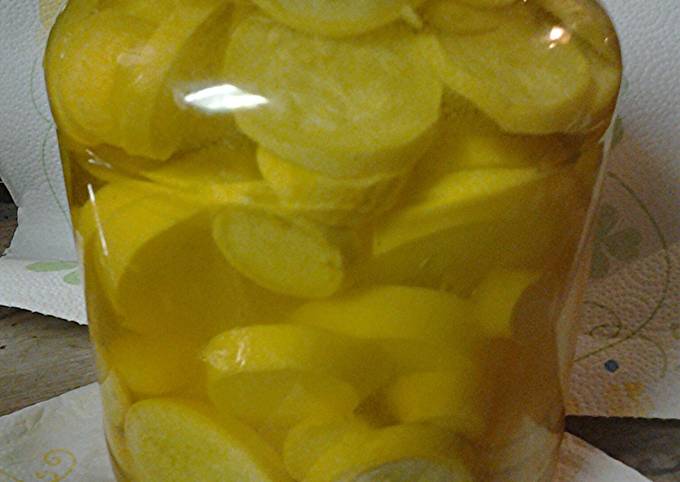 Recipe of Jamie Oliver Pickled squash