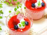 strawberry yogurt gelatin