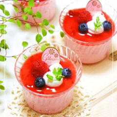 No-Bake Strawberry Cheesecake Mousse with Strained Yogurt. A picture of No-Bake Strawberry Cheesecake Mousse with Strained Yogurt..