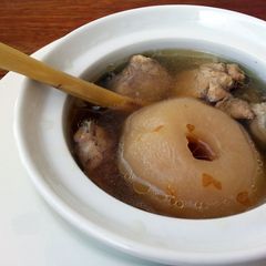 Snow Pear Chicken Soup A picture of Snow Pear Chicken Soup.