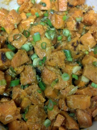 Easy Steps to Prepare ginger sweet potato salad the Delicious You can take Joss in your mouth