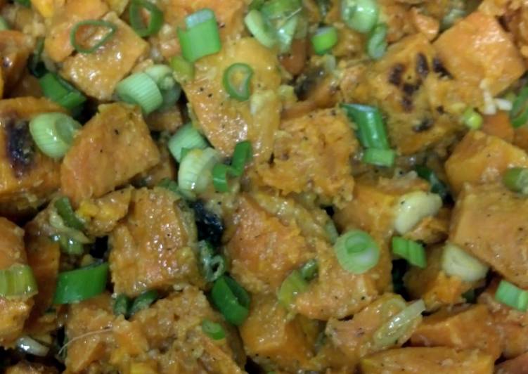 Steps to Prepare Perfect ginger sweet potato salad