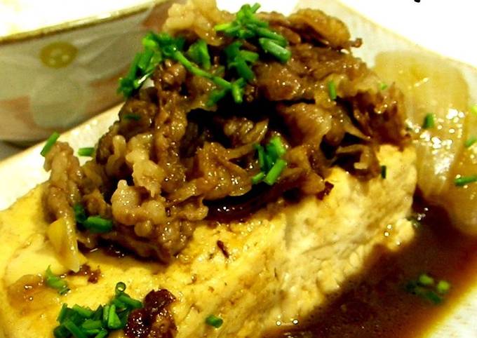 Hearty Meat and Tofu Recipe