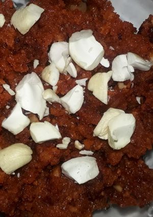 A picture of Gajar halwa.