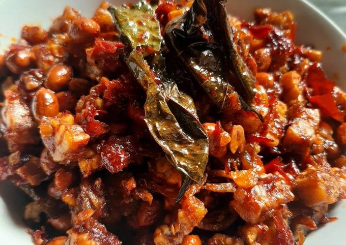 Sambal tempe kering