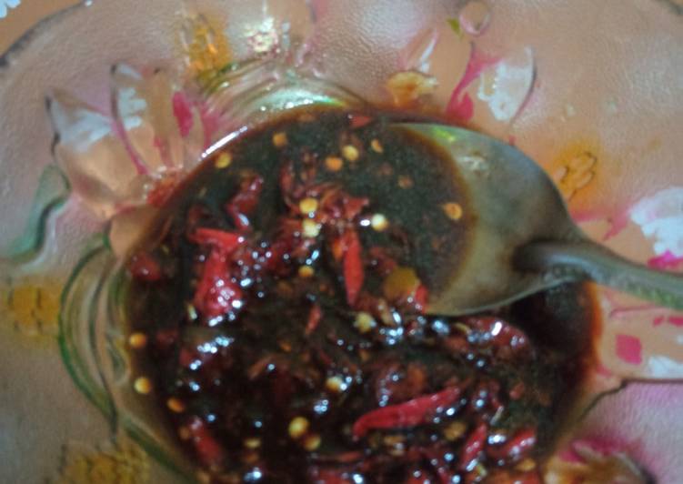 Resep Sambal Kecap Manis Pedas oleh Nuni Pratiwi - Cookpad