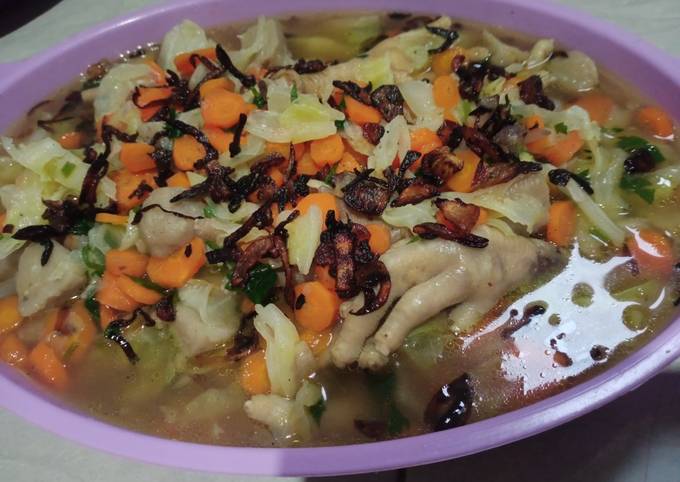 Resep Sayur Sop Ceker Baso Oleh Aida Fitriani Cookpad