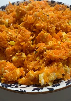 胡蘿蔔炒蛋 的食譜成品照片