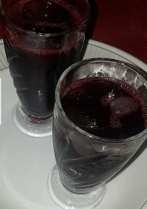 A picture of Zobo drink.