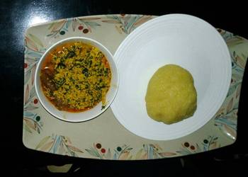 How to Cook Perfect Egusi soup with yellow garri
