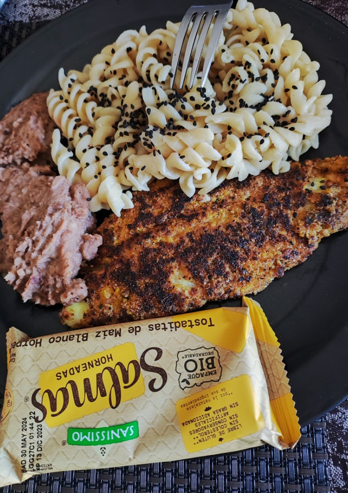 Una foto de Pescado con lemon pepper