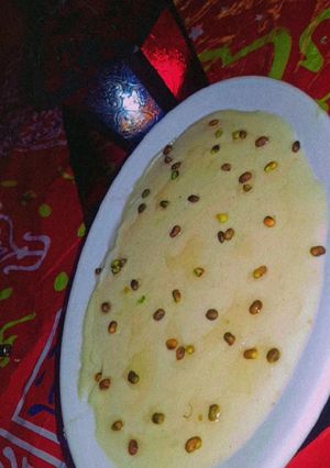 صورة لوصفة محلبي بالعسل والمكسرات