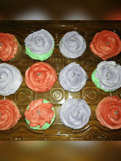 Una foto de Cupcakes de Baileys