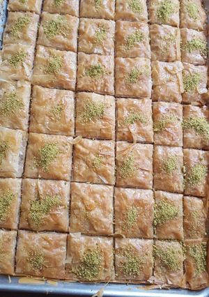 صورة لوصفة البقلاوة