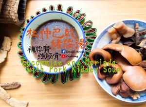 湯水篇｜杜仲巴戟豬腰湯 補腰腎、強筋骨 (附影片) 的食譜成品照片