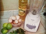 Una foto de mayonesa de apio