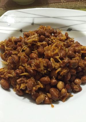 Foto resep Sambal goreng teri kacang