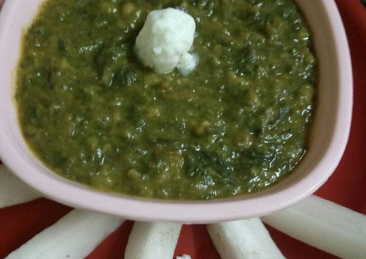 Recipe of Any-night-of-the-week Dal palak