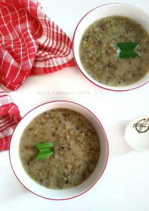 Foto resep Bubur Kacang Hijau Kental #seninsemangat