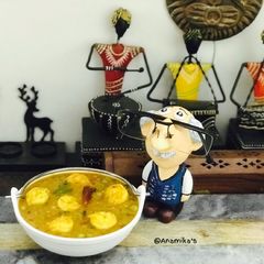 Dal Chingri/Red Lentils with Shrimps A picture of Dal Chingri/Red Lentils with Shrimps.
