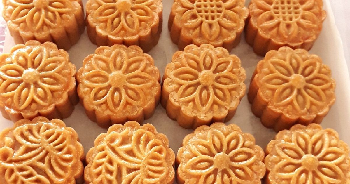 Mini Moonckae Resep Mini Mooncake oleh Febryani Chourmain - Cookpad