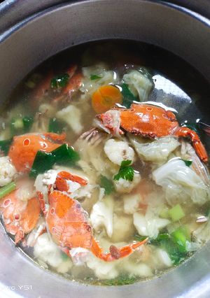 Foto resep Sup Kepiting Sayuran🦀