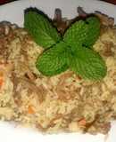 Arroz con carne 🌿🍚