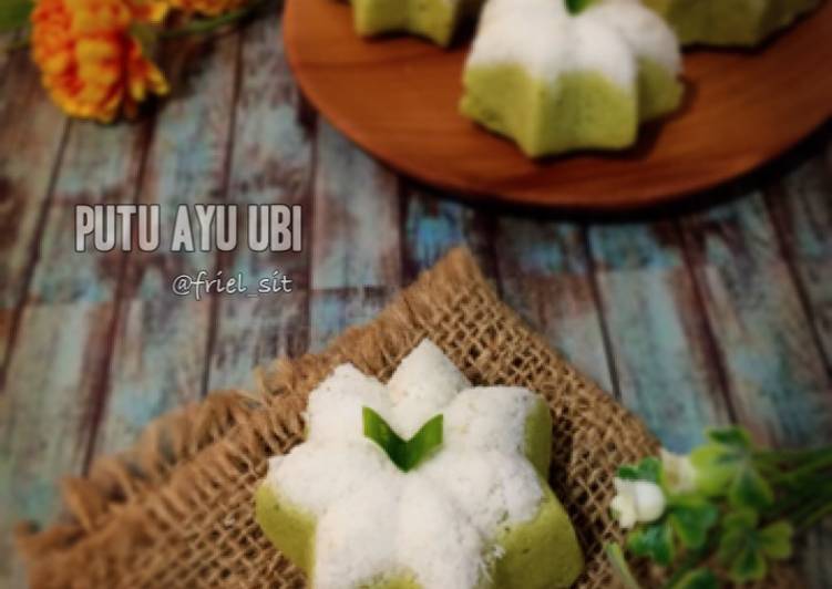 Putu ayu ubi merah, no emulsifier