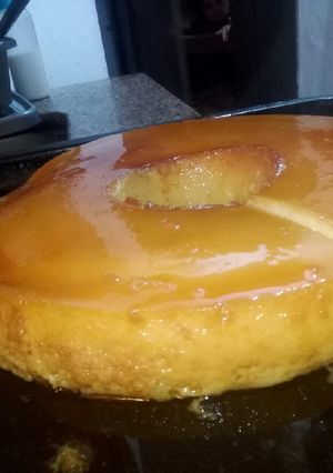 Una foto de Flan casero!!