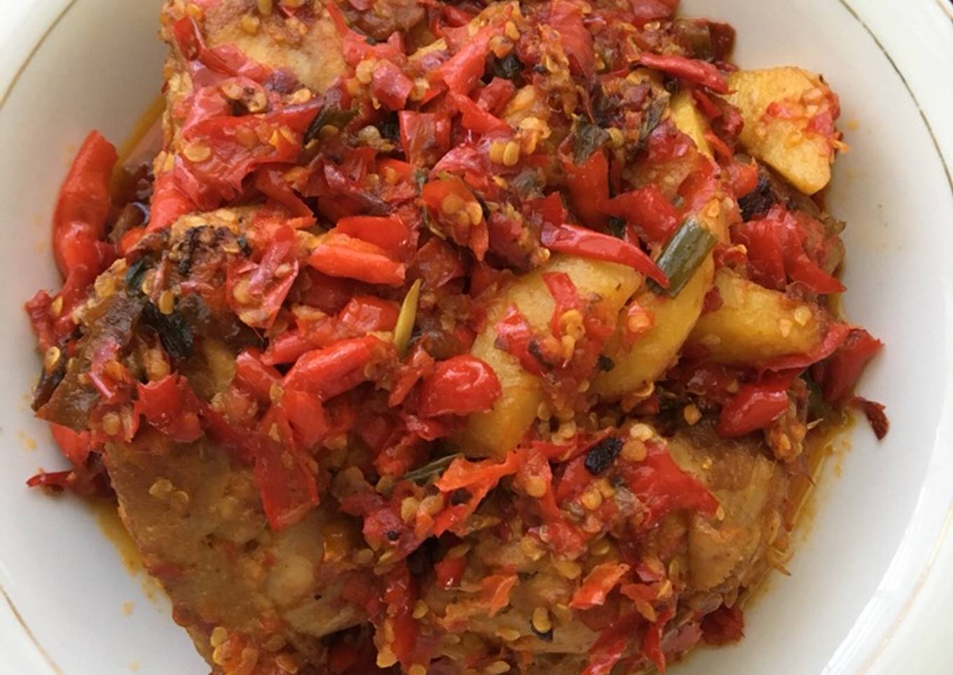 Ayam Balado ala Padang