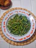 Tumis Kacang Panjang Rebon